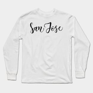 San Jose California Long Sleeve T-Shirt